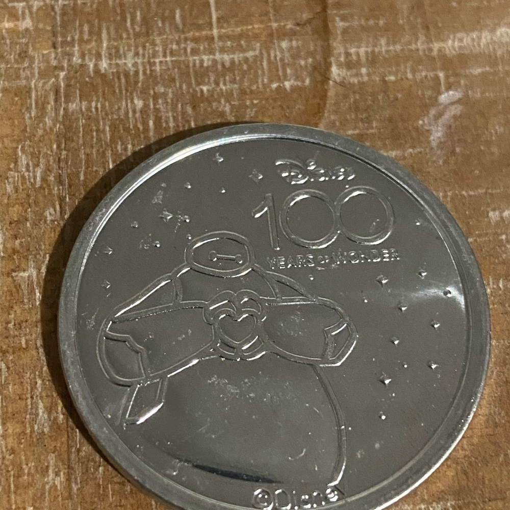 Disney Baymax Silver Coin